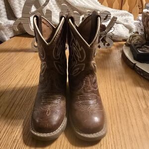 Justin Boots Kids Brown Western Boots
